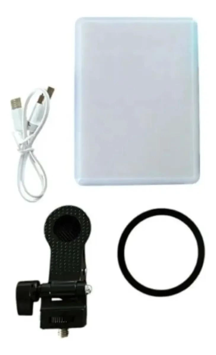 LUZ LED PORTATIL RGB AJUSTABLE PARA FOTOGRAFIA Y VIDEO - 3