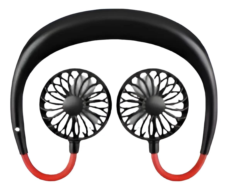 VENTILADOR PORTATIL DE CUELLO CON FUNCION DE AROMATERAPIA - 1