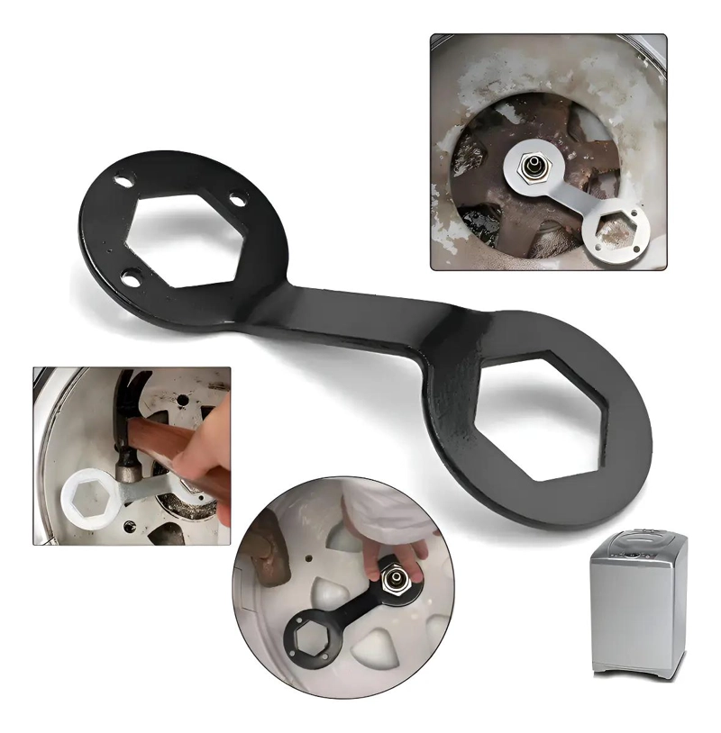 LLAVE DE DESMONTAJE PARA LAVADORAS 36MM Y 38MM DE ACERO - 2