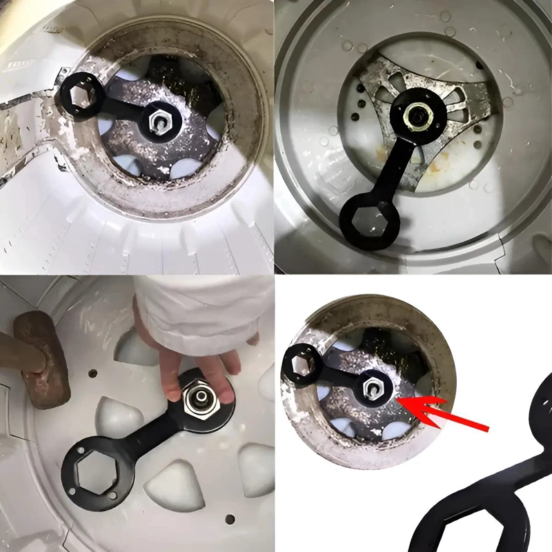 LLAVE DE DESMONTAJE PARA LAVADORAS 36MM Y 38MM DE ACERO - 3