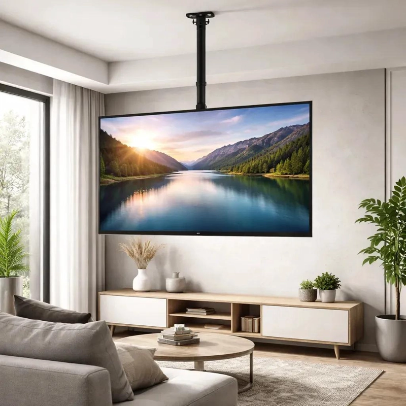 SOPORTE DE TECHO AJUSTABLE PARA TELEVISORES DE 32 A 75 PULGADAS - 2