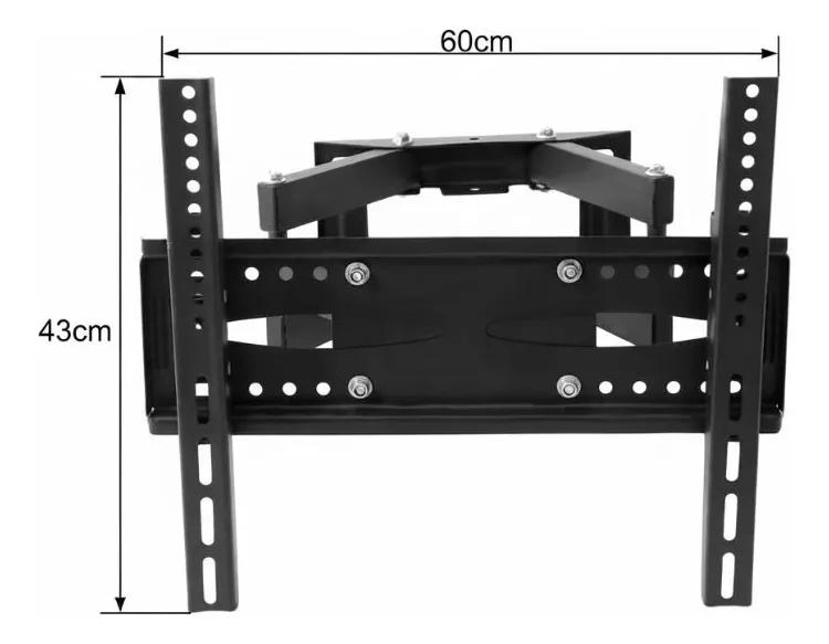 SOPORTE PARED TV FULL MOTION EXTENSIBLE 32 A 70 PULGADAS - 2