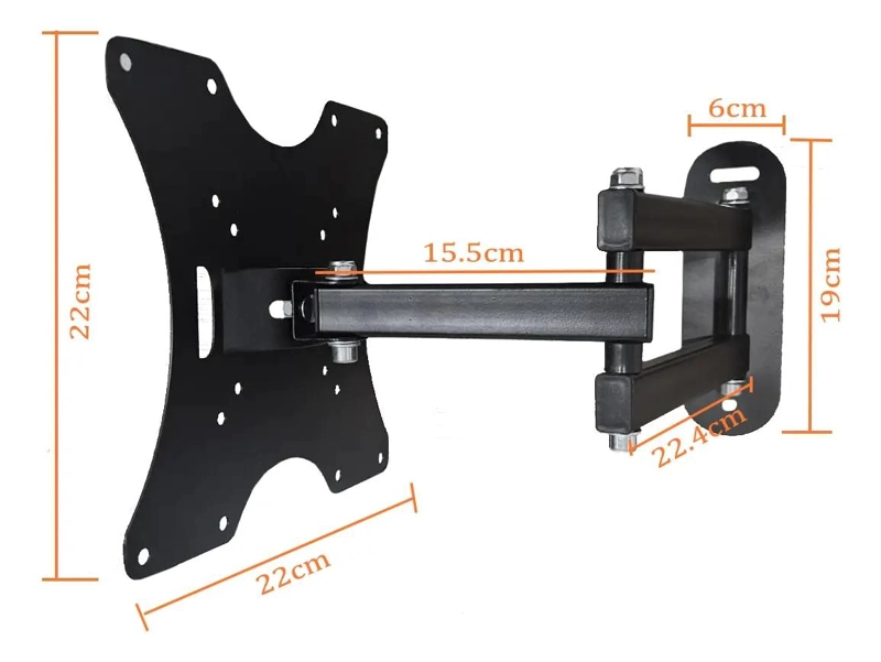 SOPORTE ARTICULADO PARA TV DE 14 A 32 PULGADAS - 7