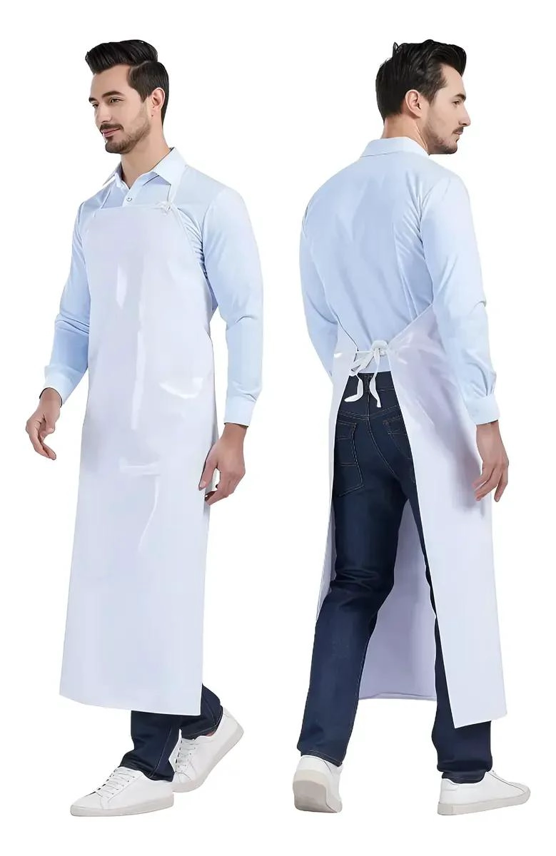 DELANTAL IMPERMEABLE DOBLE FAZ PARA COCINA Y TRABAJO - 5