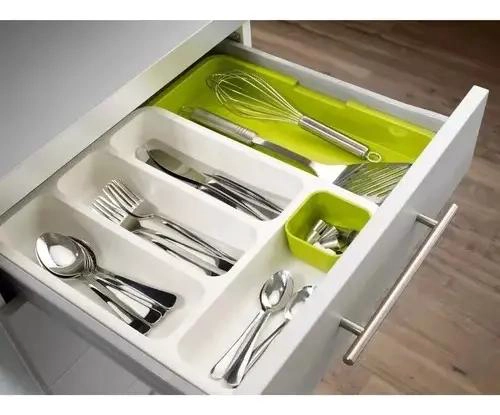 ORGANIZADOR DE CUBIERTOS EXTENSIBLE Y AJUSTABLE PARA COCINA - 2
