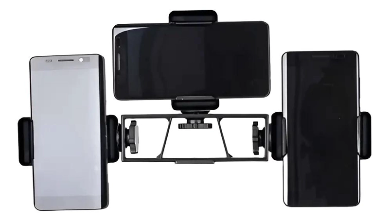 SOPORTE PROFESIONAL PARA MULTIPLES CAMARAS Y SELFIES - 5