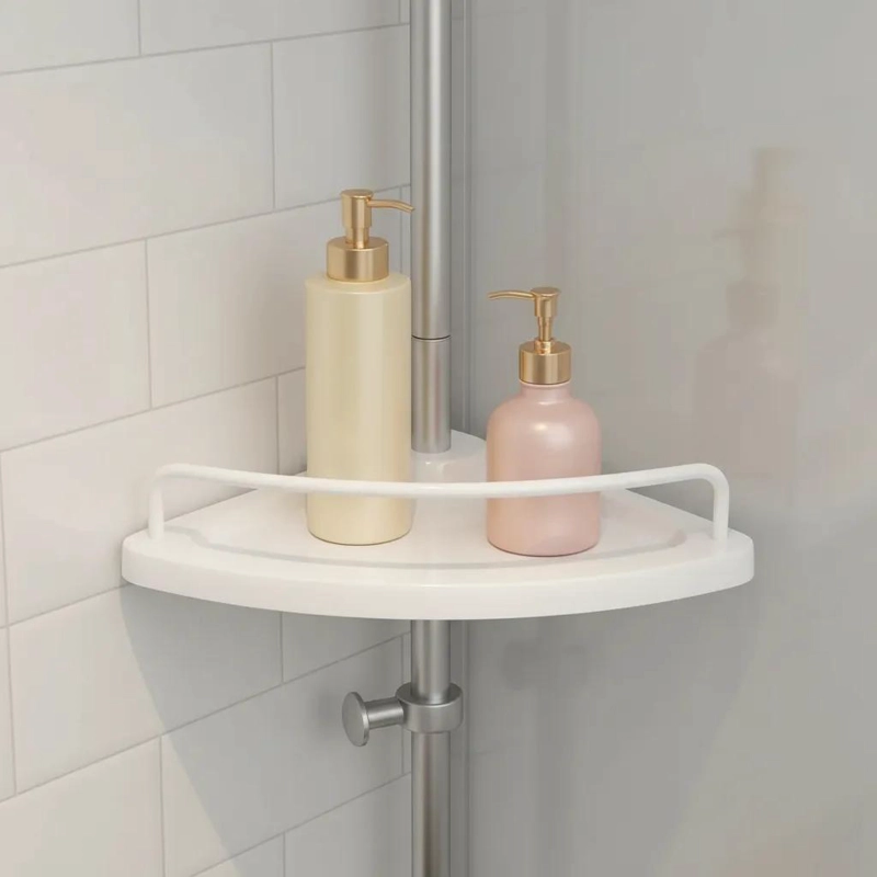 ORGANIZADOR ESQUINERO DE DUCHA MULTIUSO AJUSTABLE PARA BAÑO - 3