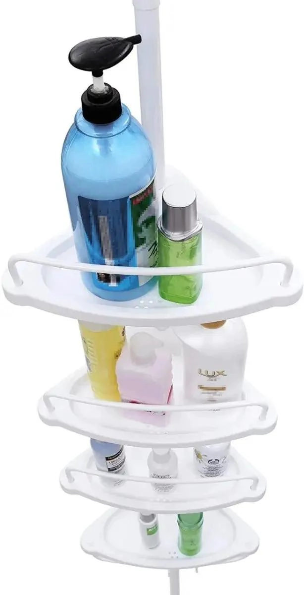 ESTANTERIA TELESCOPICA PARA BAÑO Y DUCHA AJUSTABLE - 2