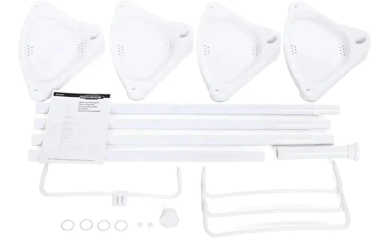 ESTANTERIA TELESCOPICA PARA BAÑO Y DUCHA AJUSTABLE - 6