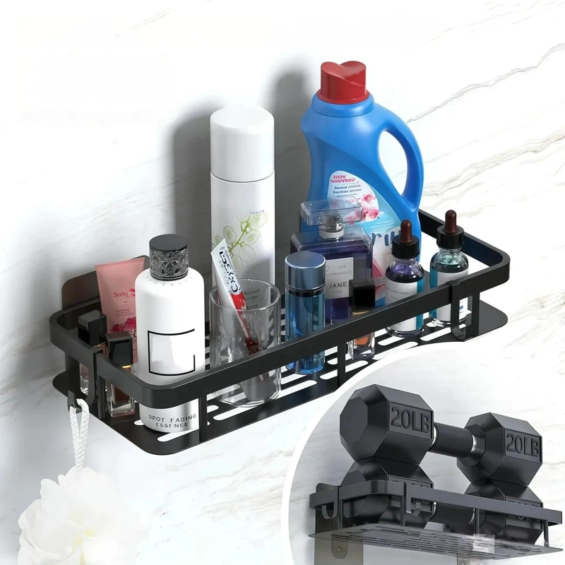ESTANTE ORGANIZADOR ADHESIVO PARA BAÑO IMPERMEABLE - 3