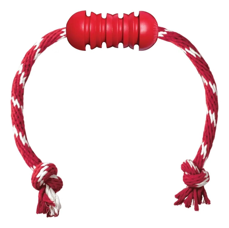 JUGUETE DENTAL CON CUERDA PARA PERROS TALLA S - 1