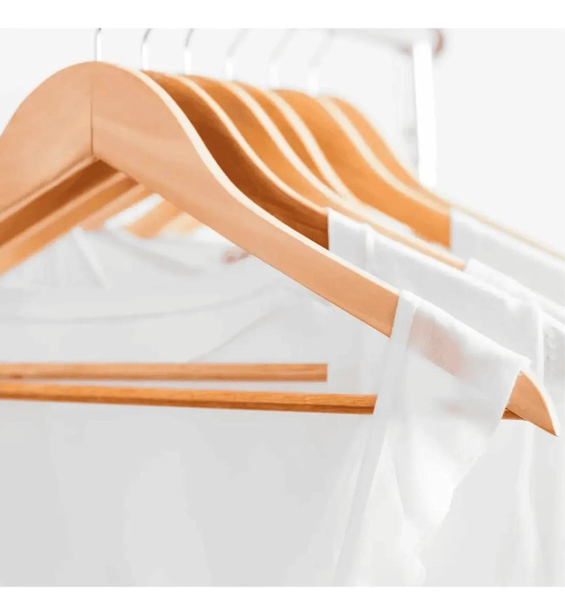 COLGADOR DE MADERA PARA ROPA ADULTO 10 UNIDADES - 3