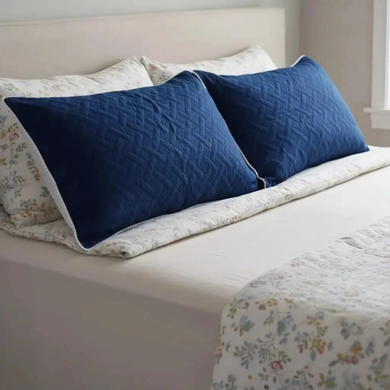 PACK DE 4 FUNDAS PROTECTORES PARA ALMOHADAS DE POLIE STER - 1