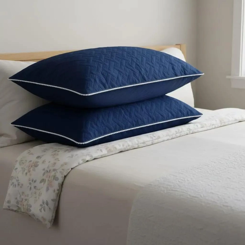 PACK DE 4 FUNDAS PROTECTORES PARA ALMOHADAS DE POLIE STER - 2