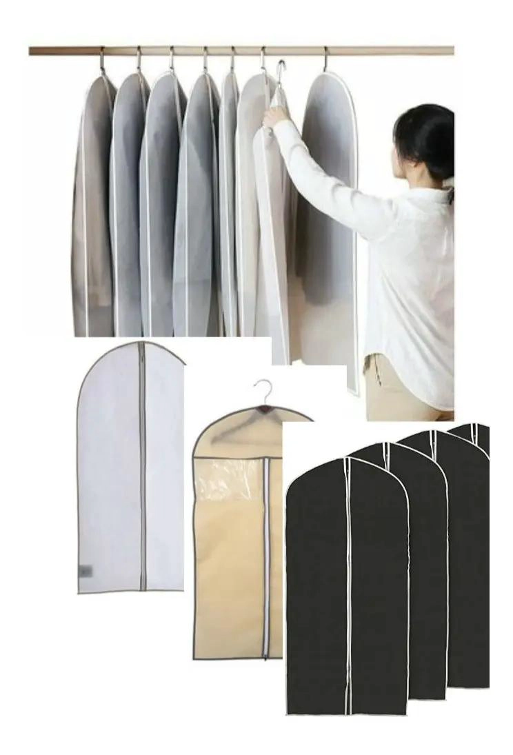 CUBRE TRAJES 60X90 CM PACK DE 2 FUNDAS PROTECTORES ROPA - 1