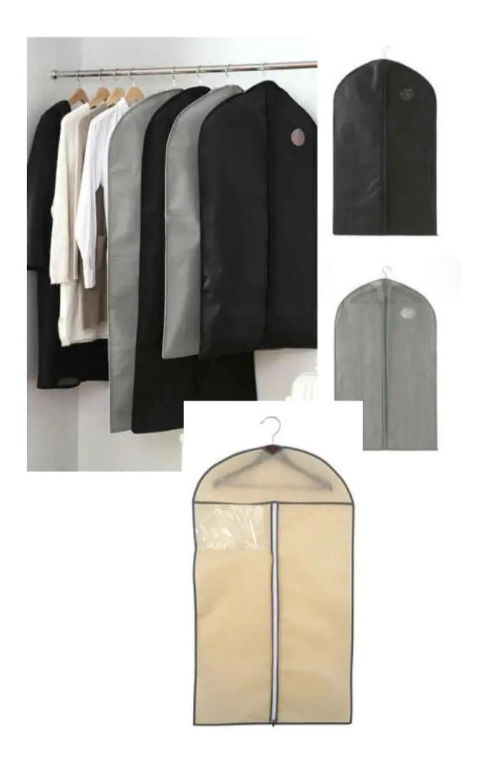 CUBRE TRAJES 60X90 CM PACK DE 2 FUNDAS PROTECTORES ROPA - 2