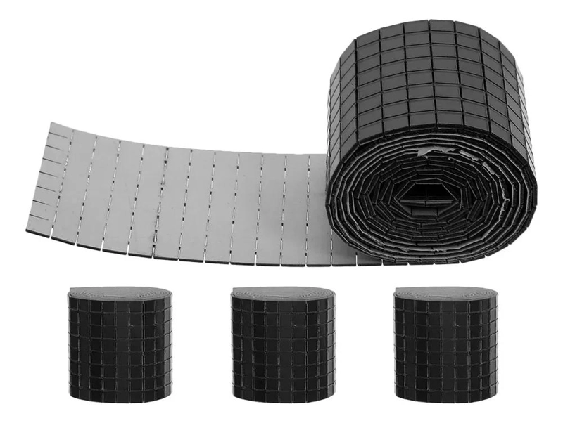 PACK DE 4 PEGATINAS DECORATIVAS PARA PARED DE CRISTAL 4CM X 1M - 2