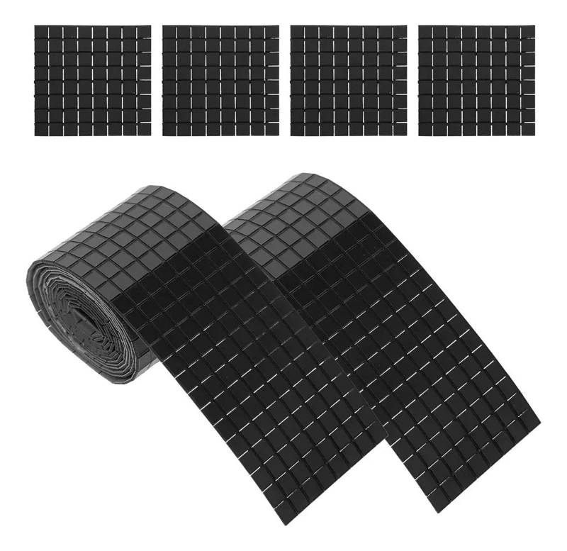 PACK DE 4 PEGATINAS DECORATIVAS PARA PARED DE CRISTAL 4CM X 1M - 3