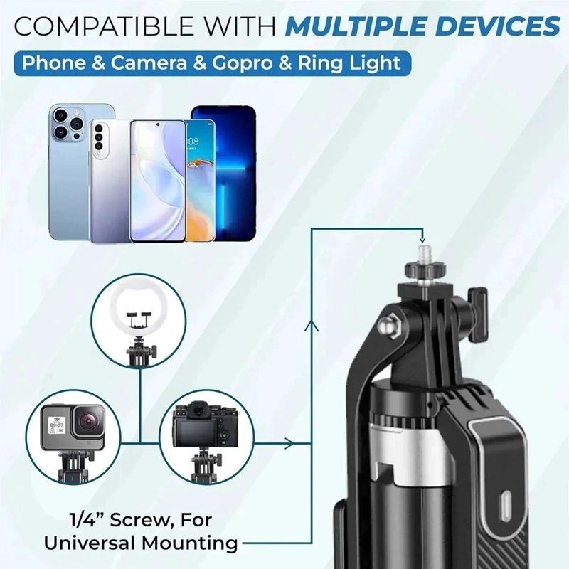 TRIPODE INTELIGENTE CON SEGUIMIENTO FACIAL AUTOMATICO 360 - 2