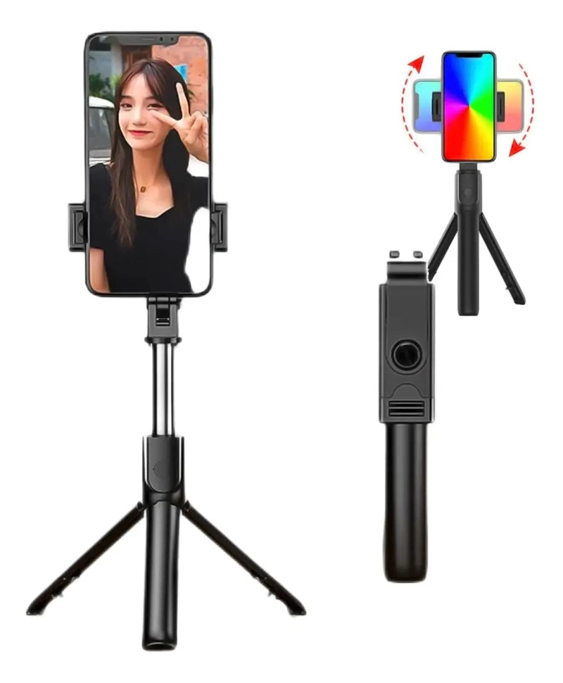 TRIPODE DE PALO SELFIE BLUETOOTH CON CONTROL REMOTO - 1