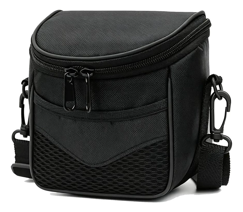 BOLSO COMPACTO IMPERMEABLE PARA CAMARA SIN ESPEJO EN COLOR NEGRO - 1