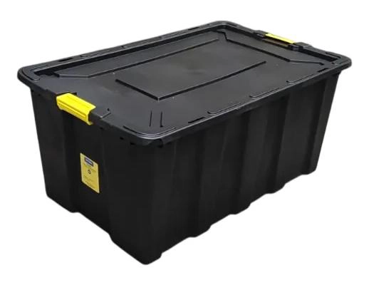 BAUL ORGANIZADORA PLASTICO 150 LITROS MULTIUSO APILABLE - 1