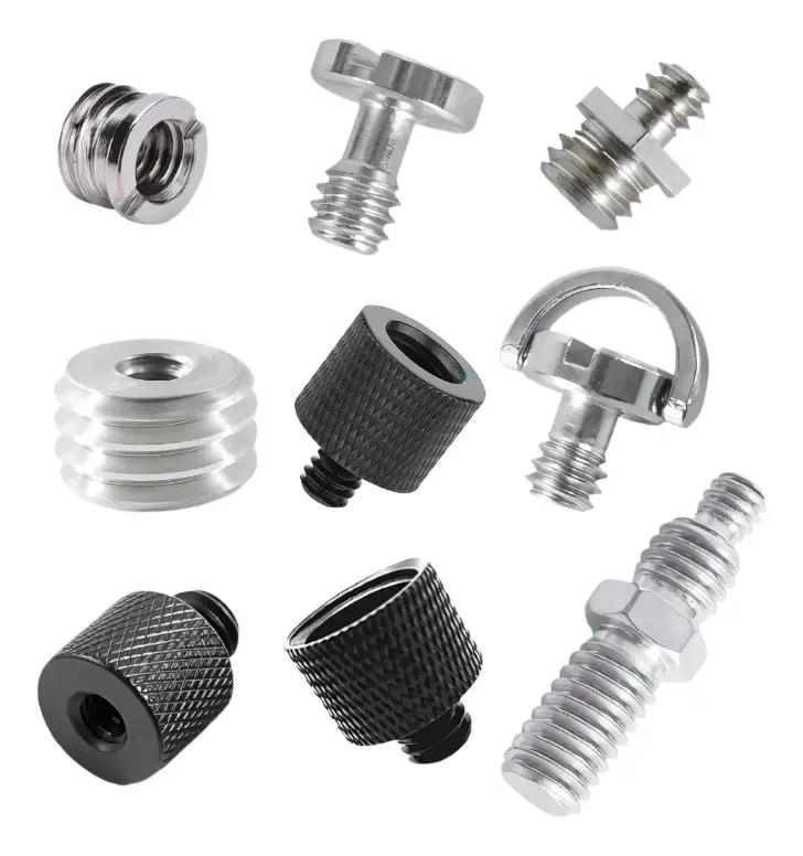 SET DE ADAPTADORES DE TORNILLO VERSATIL PARA CAMARAS Y TRIPODES - 1