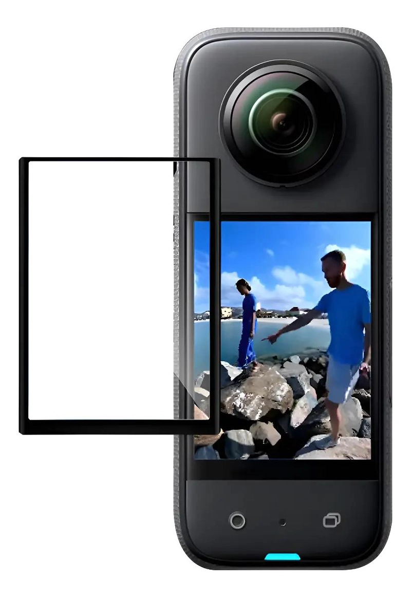 PROTECTOR DE PANTALLA DE VIDRIO TEMPLADO PARA CAMARA INSTA360 X3 - 1