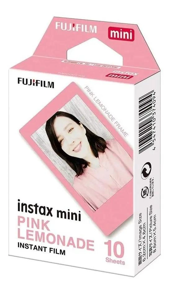 CARTUCHO DE PELICULA INSTANTANEA ROSA LIMONADA 10 HOJAS - 1