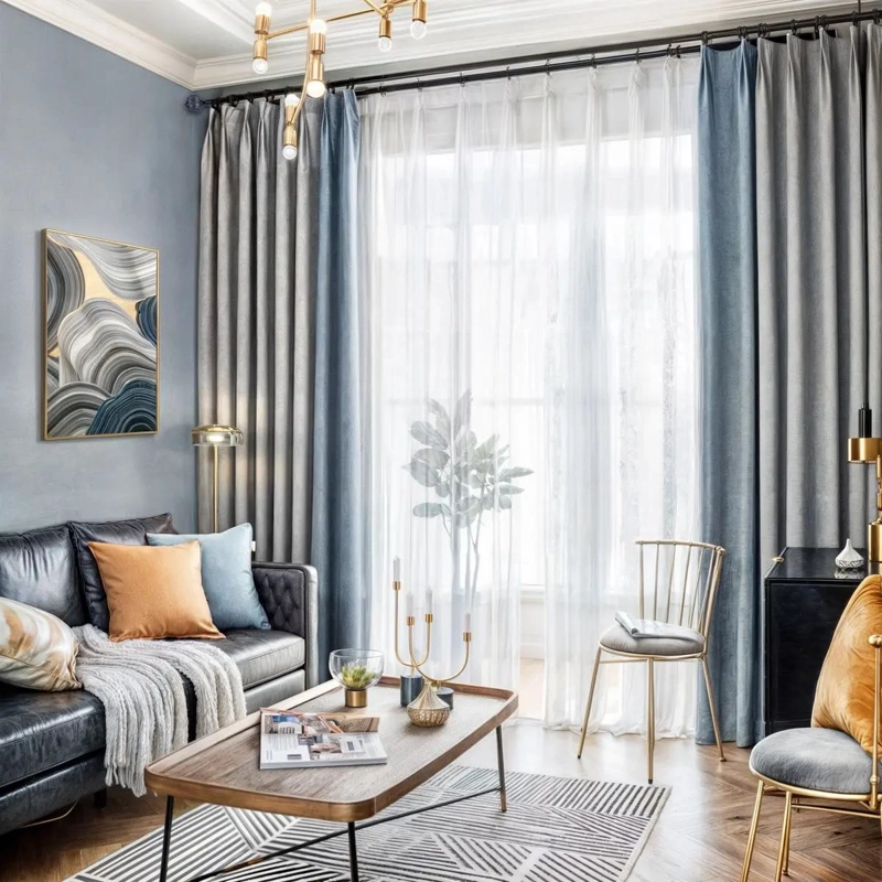 BARRAS DE CORTINA EXTENSIBLES METALICAS 120-210 CM COLOR NEGRO - 4