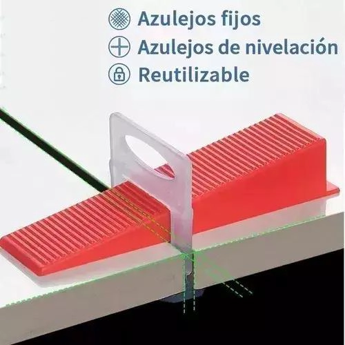 KIT DE NIVELACION PARA CERAMICOS CON ALICATES Y CLIPS - 8