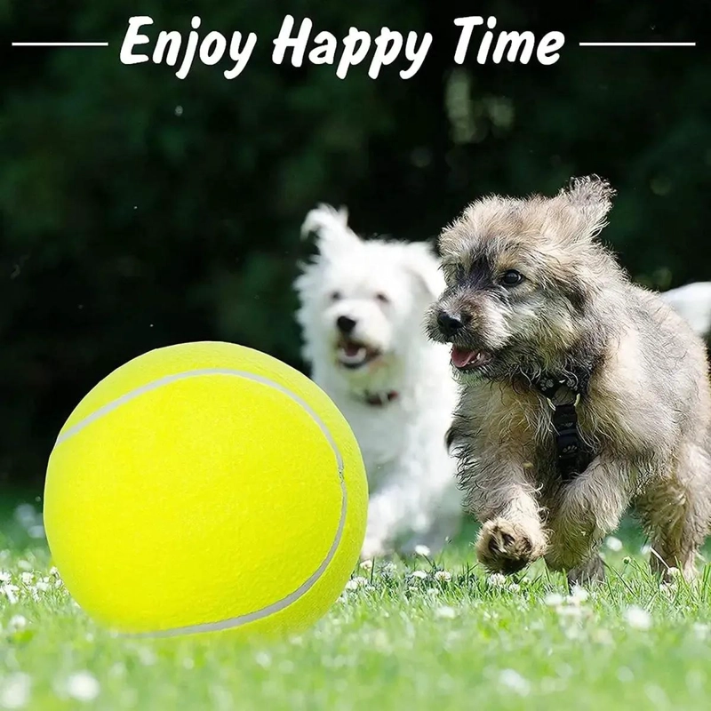 PELOTA INTERACTIVA GIGANTE DE 24 CM PARA PERROS GRANDES - 4