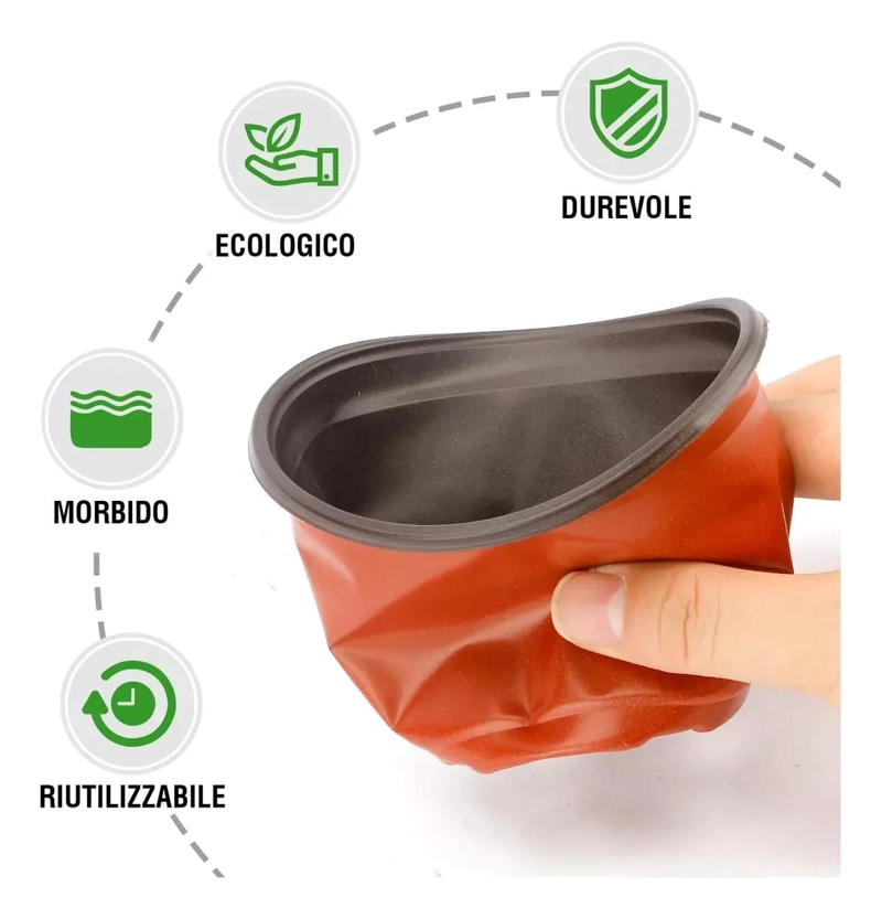 80 MACETAS DE PLASTICO PARA VIVERO DE 14X12 CM - 10