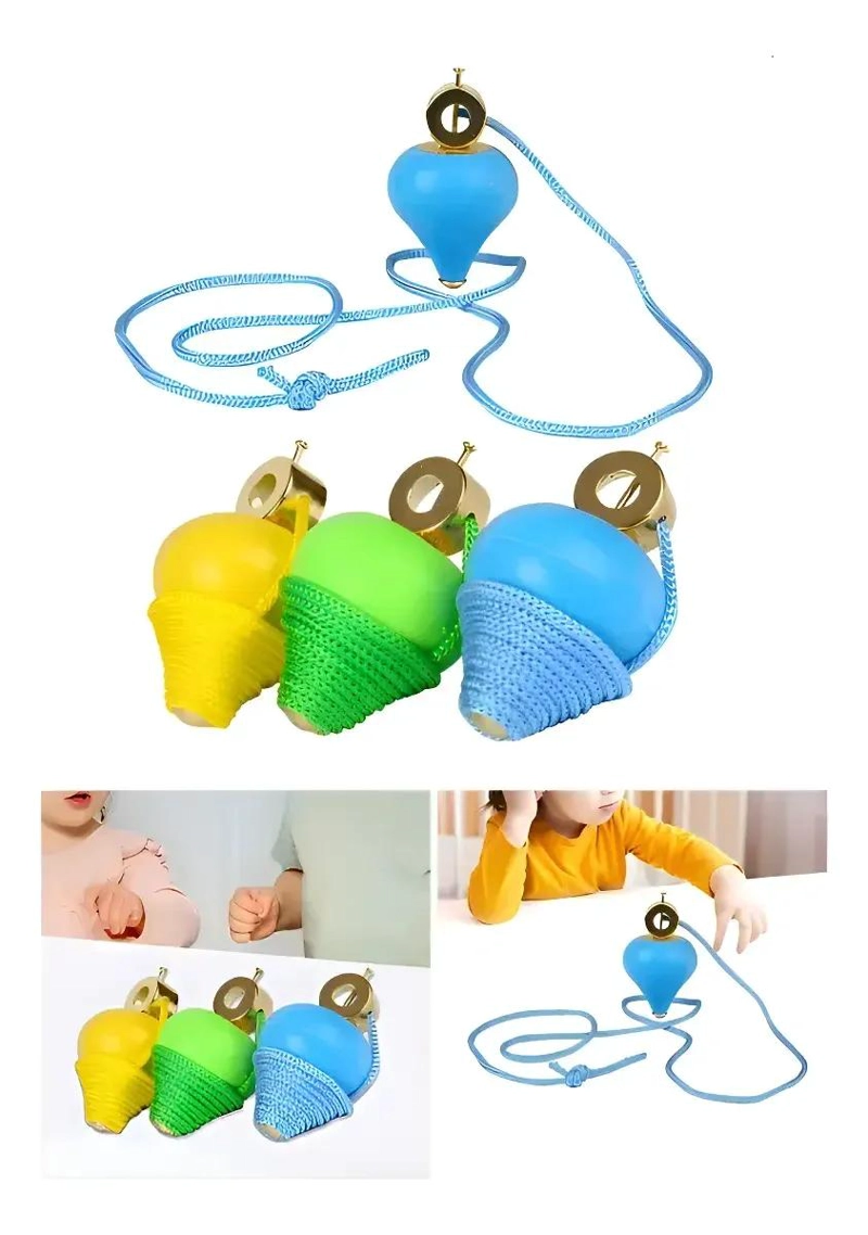 PACK DE 12 TROMPOS LUMINOSOS DE COLORES DIVERSOS - 1