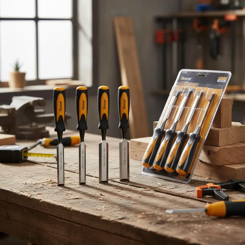 SET DE 4 FORMONES PARA TRABAJOS EN MADERA - 2
