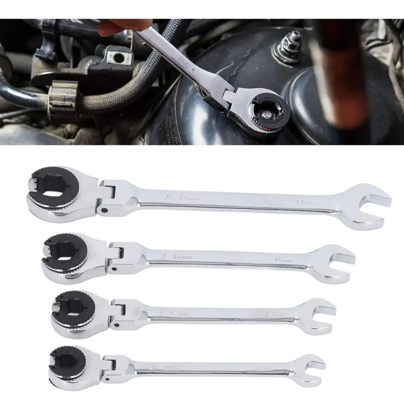 SET 7 LLAVES COMBINADAS FLEXIBLES 8-19MM - 5