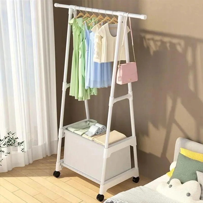 PERCHERO TRIANGULAR MULTIFUNCIONAL PARA ROPA Y CALZADO - 6