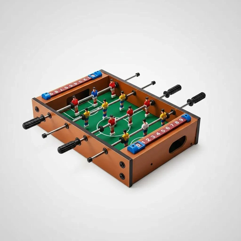 JUEGO DE MESA TACA TACA DE MADERA PARA DIVERSION FAMILIAR - 5