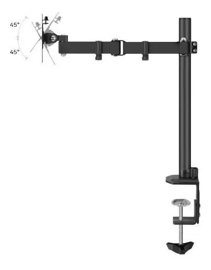 SOPORTE DOBLE BRAZO PARA MONITOR DE ESCRITORIO AJUSTABLE - 2