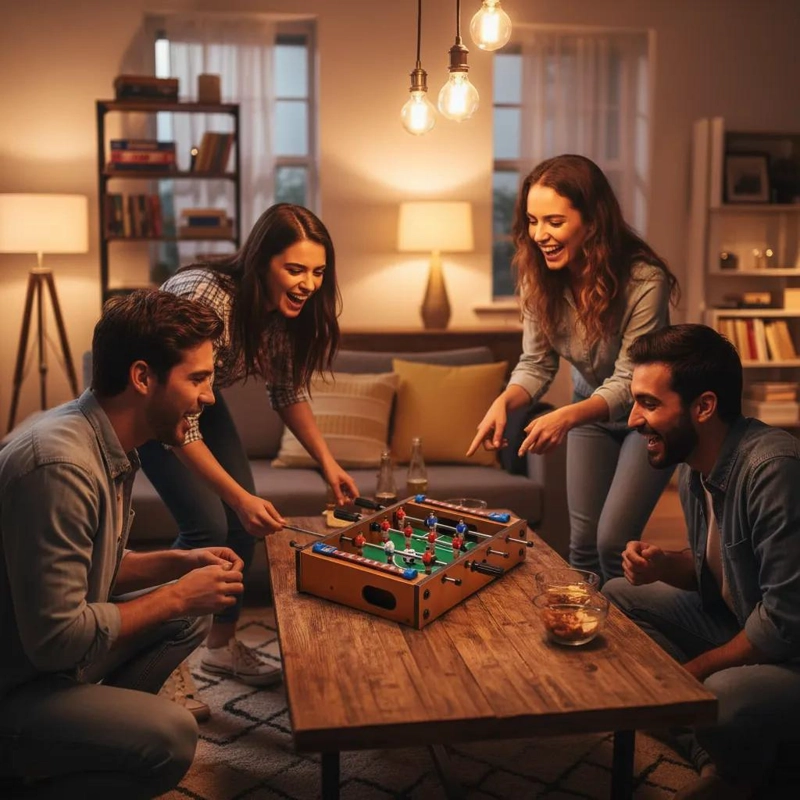 JUEGO DE FUTBOLITO DE MESA COMPACTO PARA NIÑOS - 3
