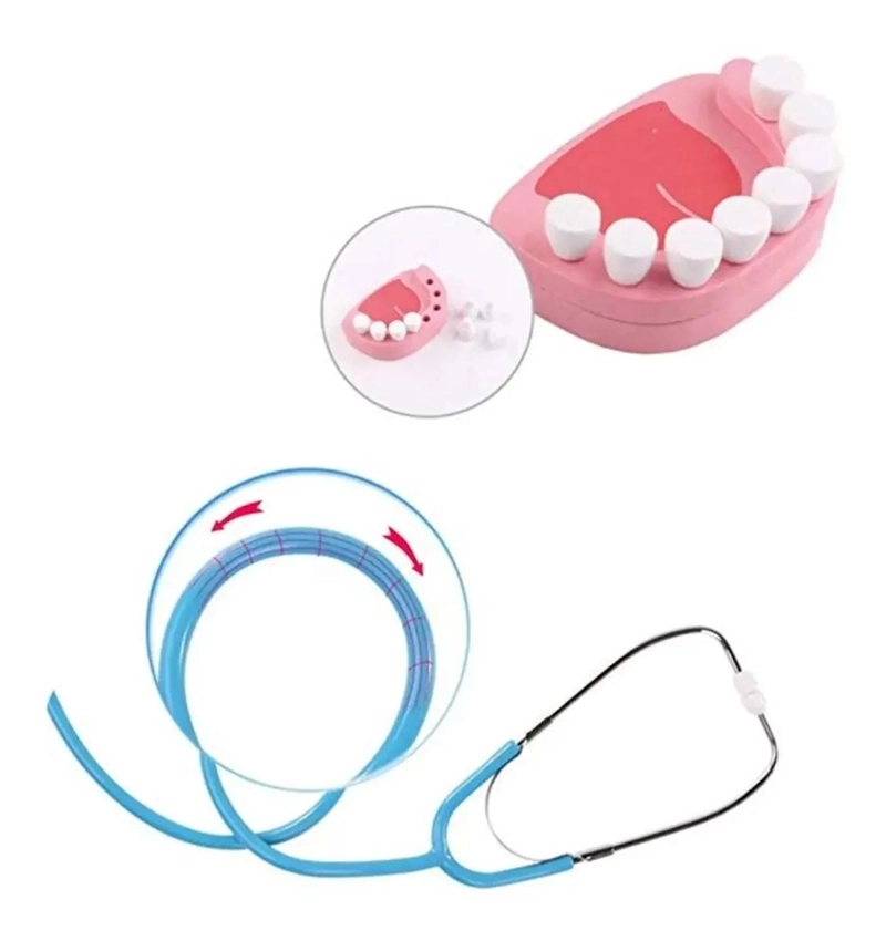 JUEGO DE JUGUETES DE MADERA PARA PROFESIONALES DE LA SALUD 24 PZAS - 3