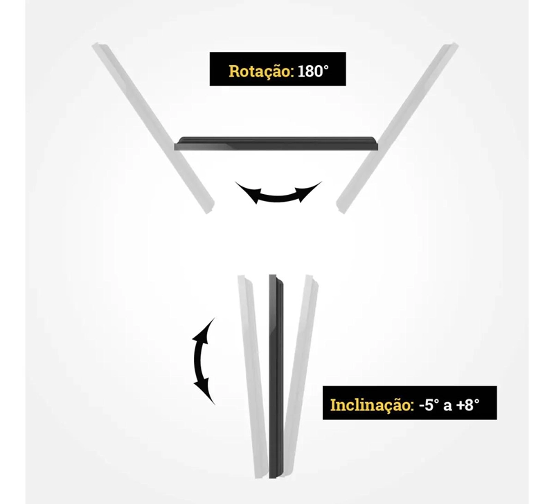 SOPORTE TRIARTICULADO PARA TV DE 26 A 65 PULGADAS, 38 KG, NEGRO - 2