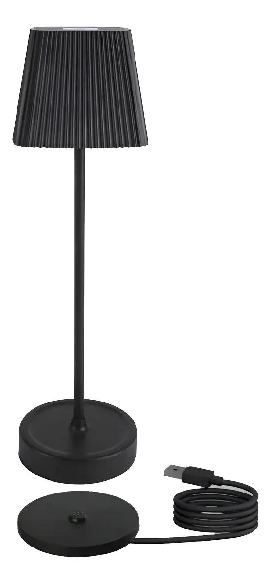 LAMPARA DE ESCRITORIO LED TACTIL RECARGABLE USB MODERNA - 1