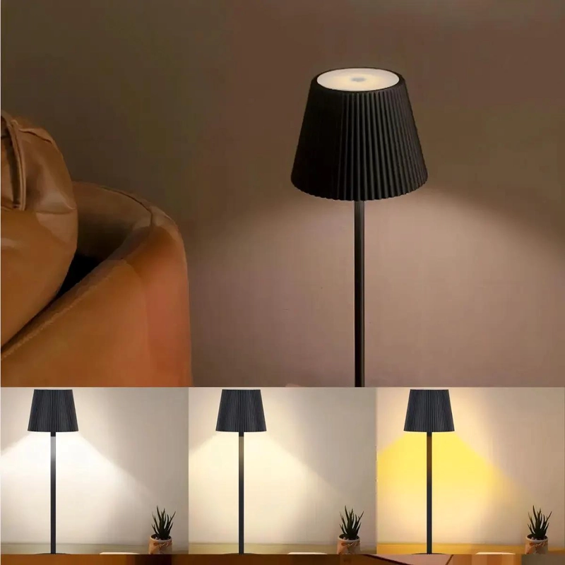 LAMPARA DE ESCRITORIO LED TACTIL RECARGABLE USB MODERNA - 3