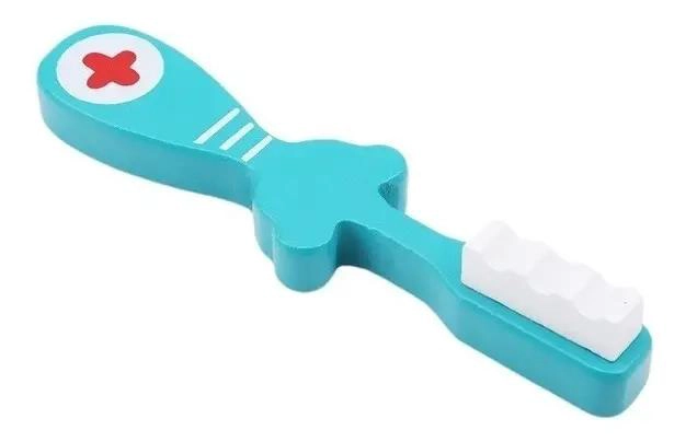 JUEGO DE MADERA PARA NIÑOS DE DOCTOR Y DENTISTA - 4