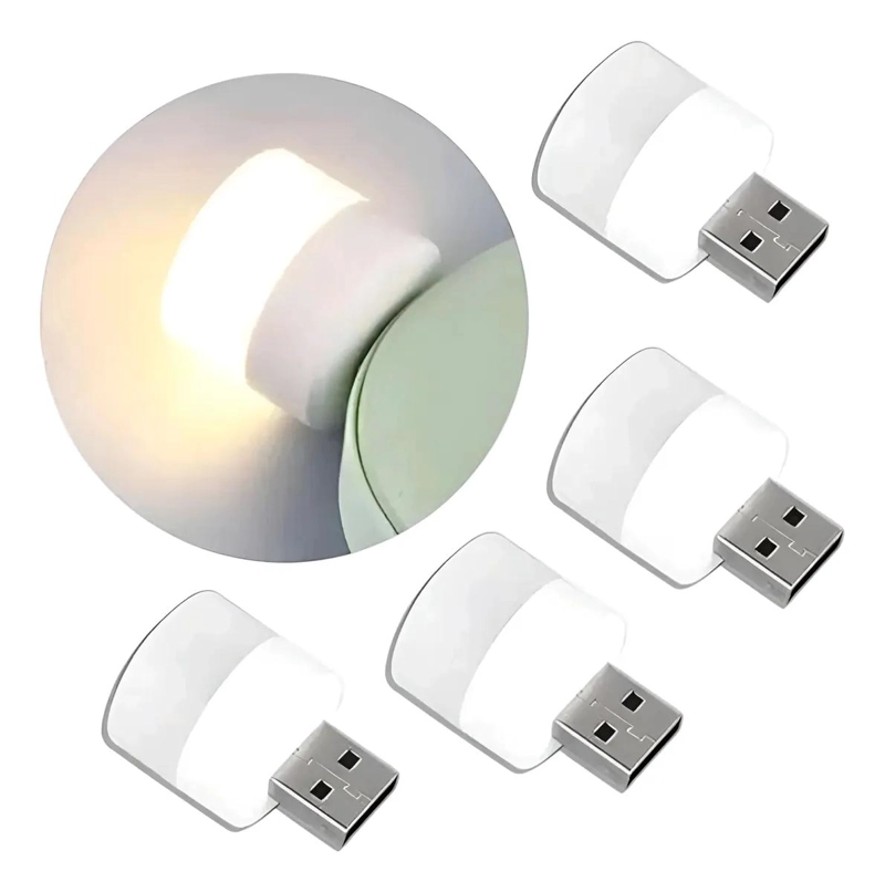 LAMPARAS USB MINIMALISTAS PARA ESTUDIO LUZ CALIDA - 1