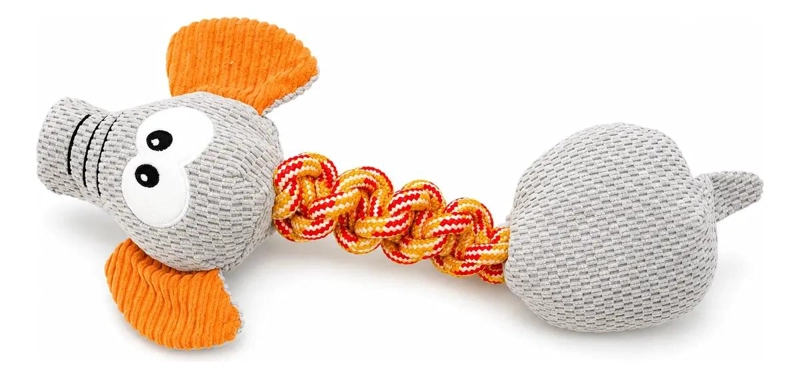 PELUCHE RESISTENTE PARA PERRO EN FORMA DE ELEFANTE - 4