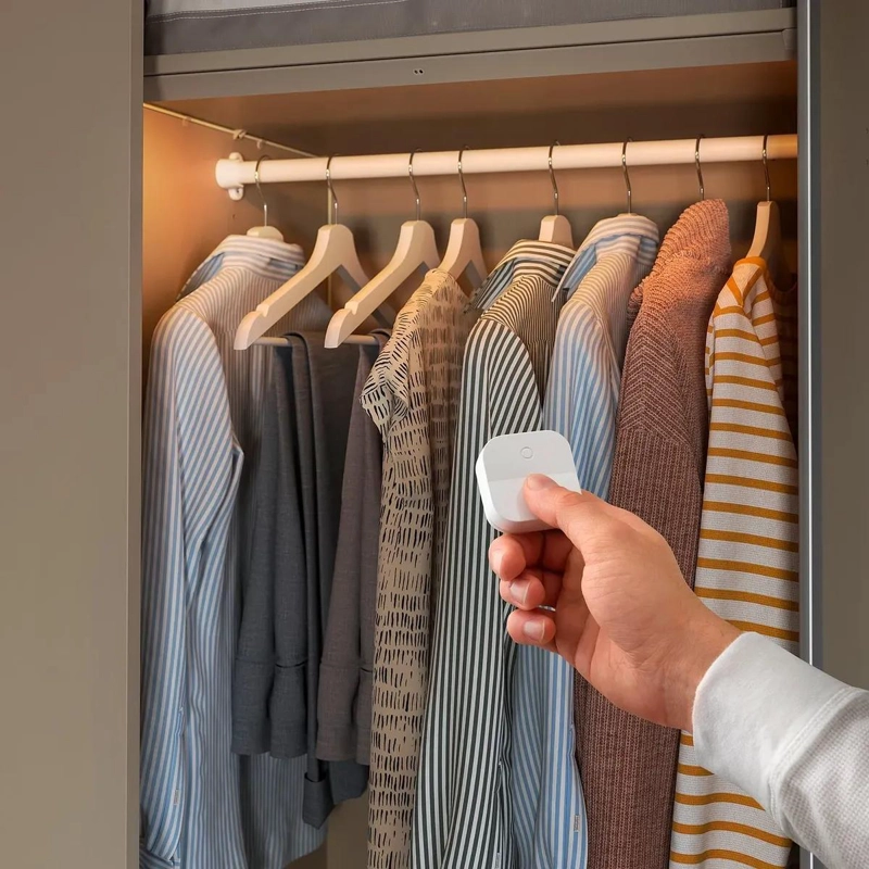 TIRA DE ILUMINACION LED CON SENSOR AUTOMATICO PARA CLOSET - 7