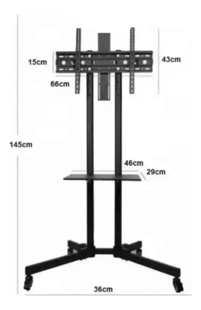 SOPORTE PARA TV DE 32 A 70 PULGADAS CON RUEDAS Y AJUSTE - 4