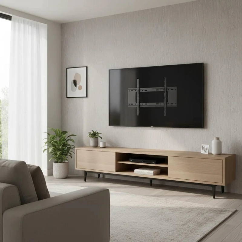 SOPORTE FIJO PARA TELEVISORES DE 40 A 85 PULGADAS EN PARED - 2